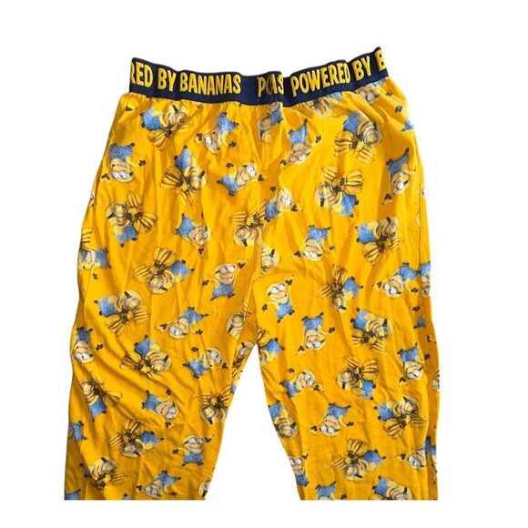 Despicable Me Minion Pajama Pants Size Medium Lounge Sleep Soft 100% Cotton - Picture 10 of 12
